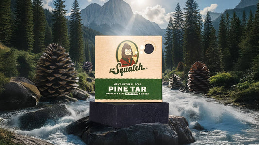 Dr. Squatch Pine Tar Soap – The Ultimate Natural Soap for Deep Cleansing